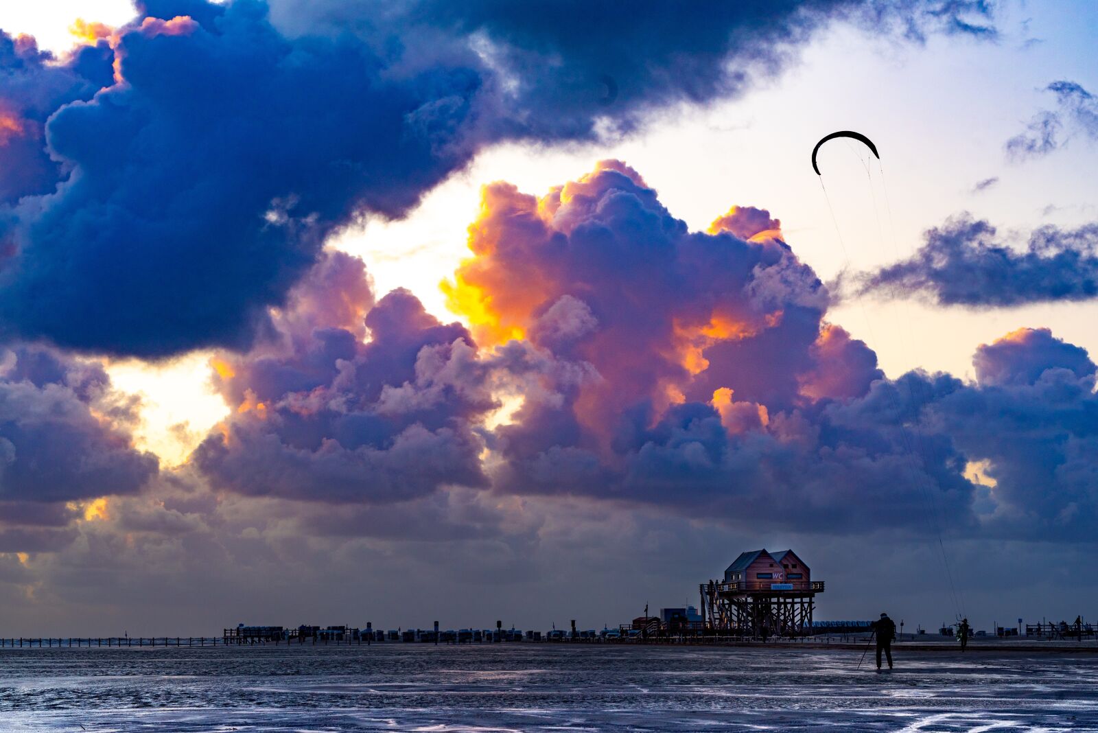 Nikon D750 sample photo. Spo, north sea, evening photography