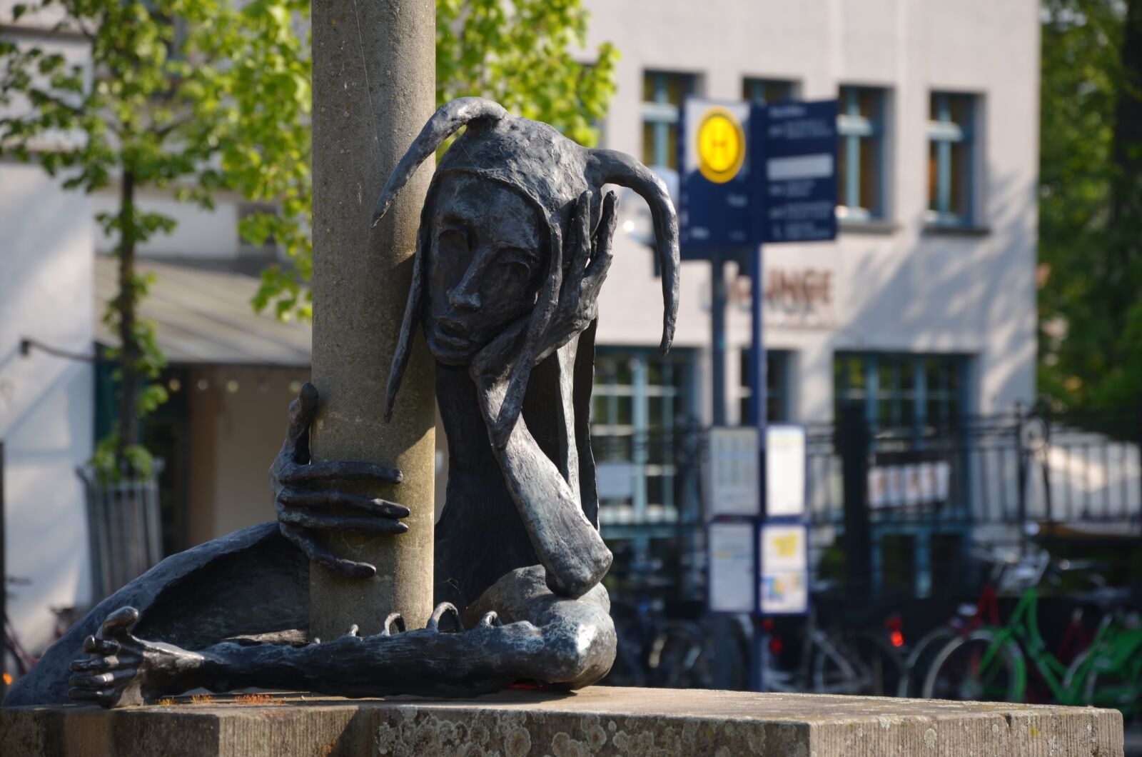 Nikon D5100 sample photo. Landscape, sculpture, statue photography