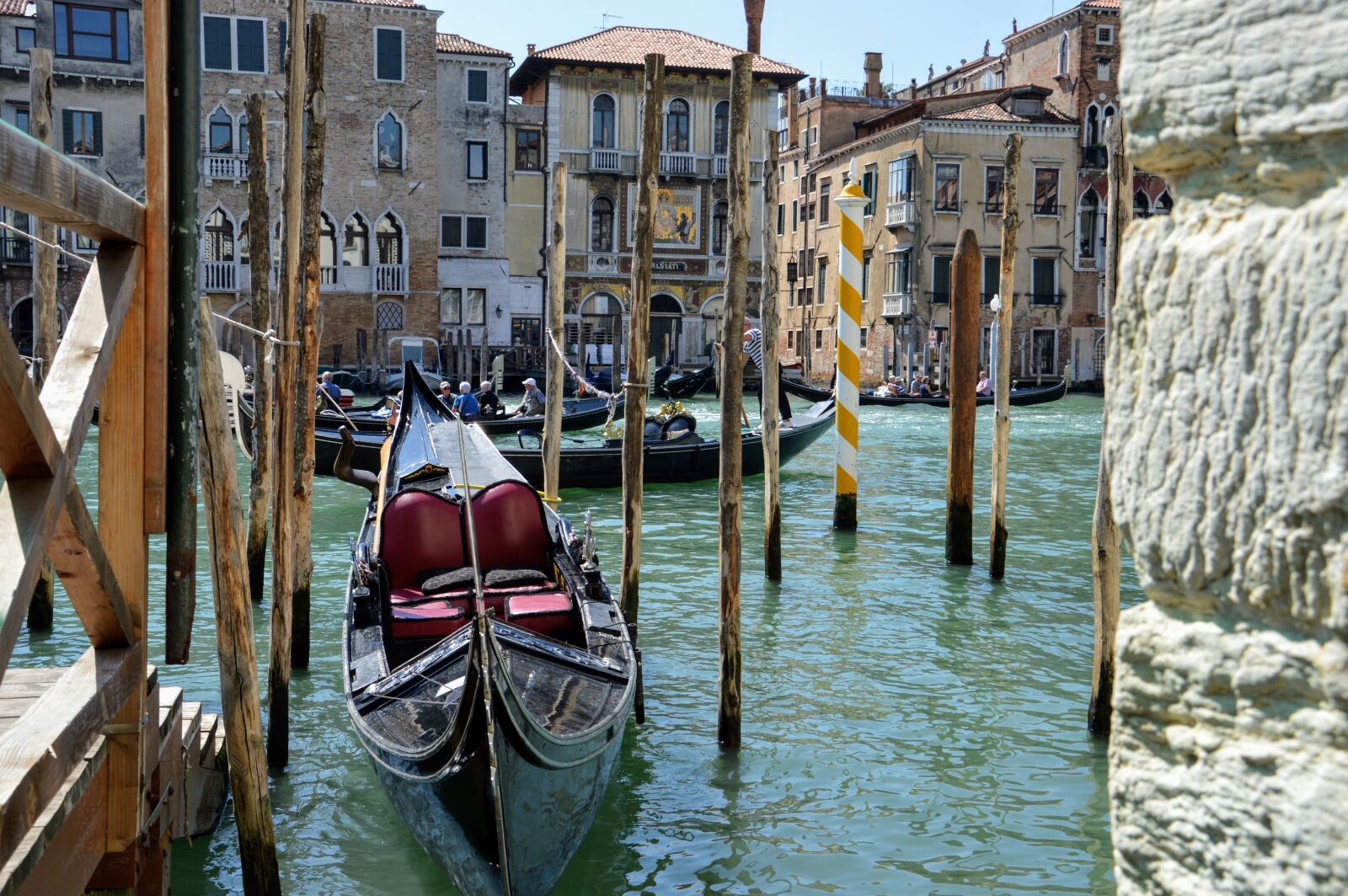 Nikon D3200 sample photo. Venice, channel, canal photography
