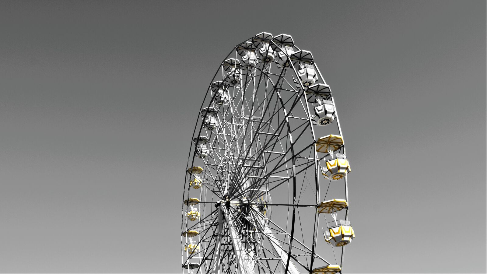 Nikon D3300 sample photo. Ferris wheel, structure, amusement photography