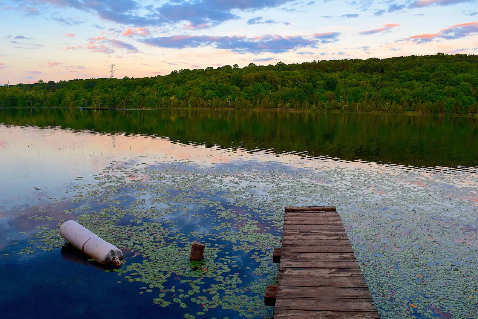 Nikon D3300 sample photo. Lake, dock, water photography