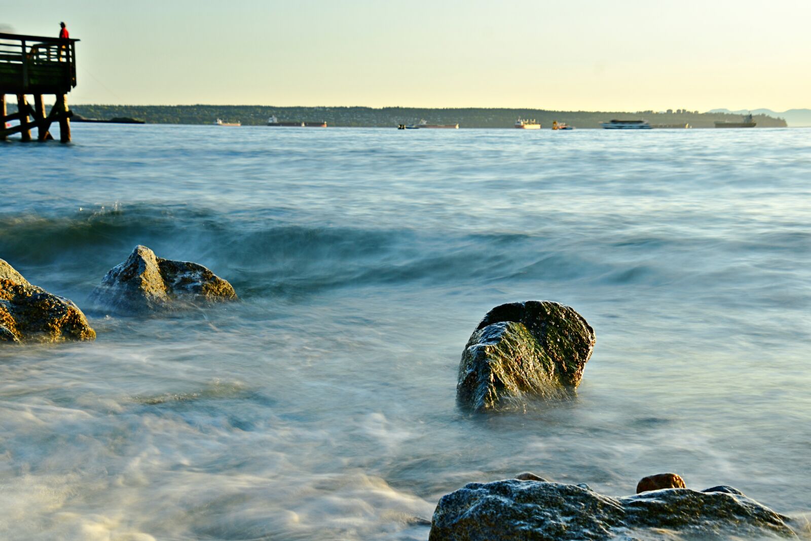 Nikon D7500 sample photo. Silky water, seashore, sea photography