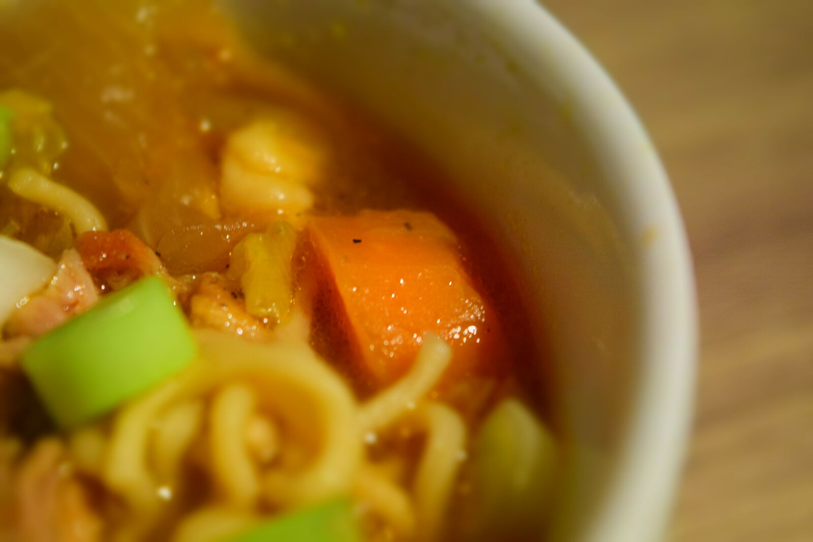 Nikon D3300 sample photo. Chicken, noodle, soup photography