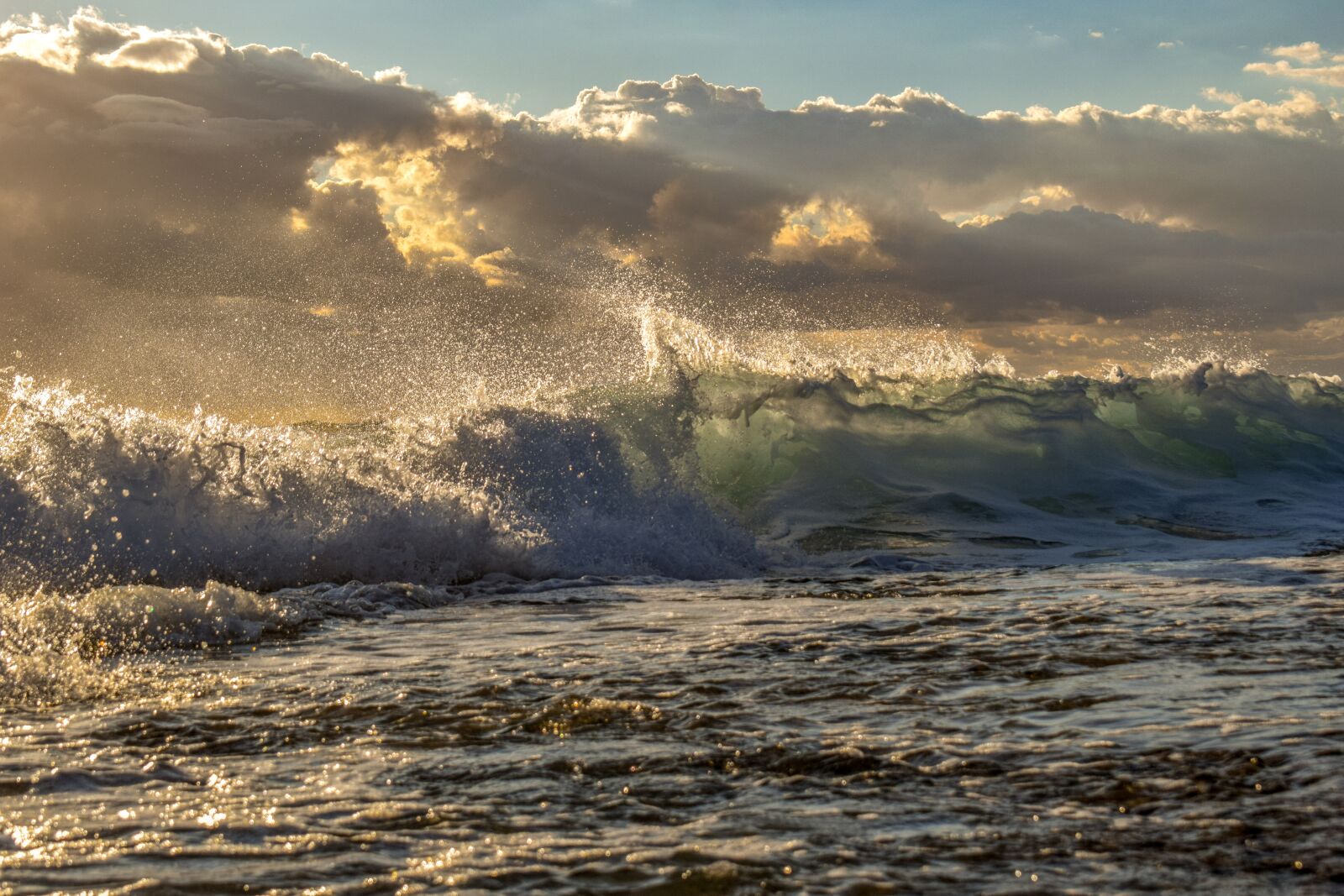 Nikon D3300 sample photo. Wave, crashing, beach photography