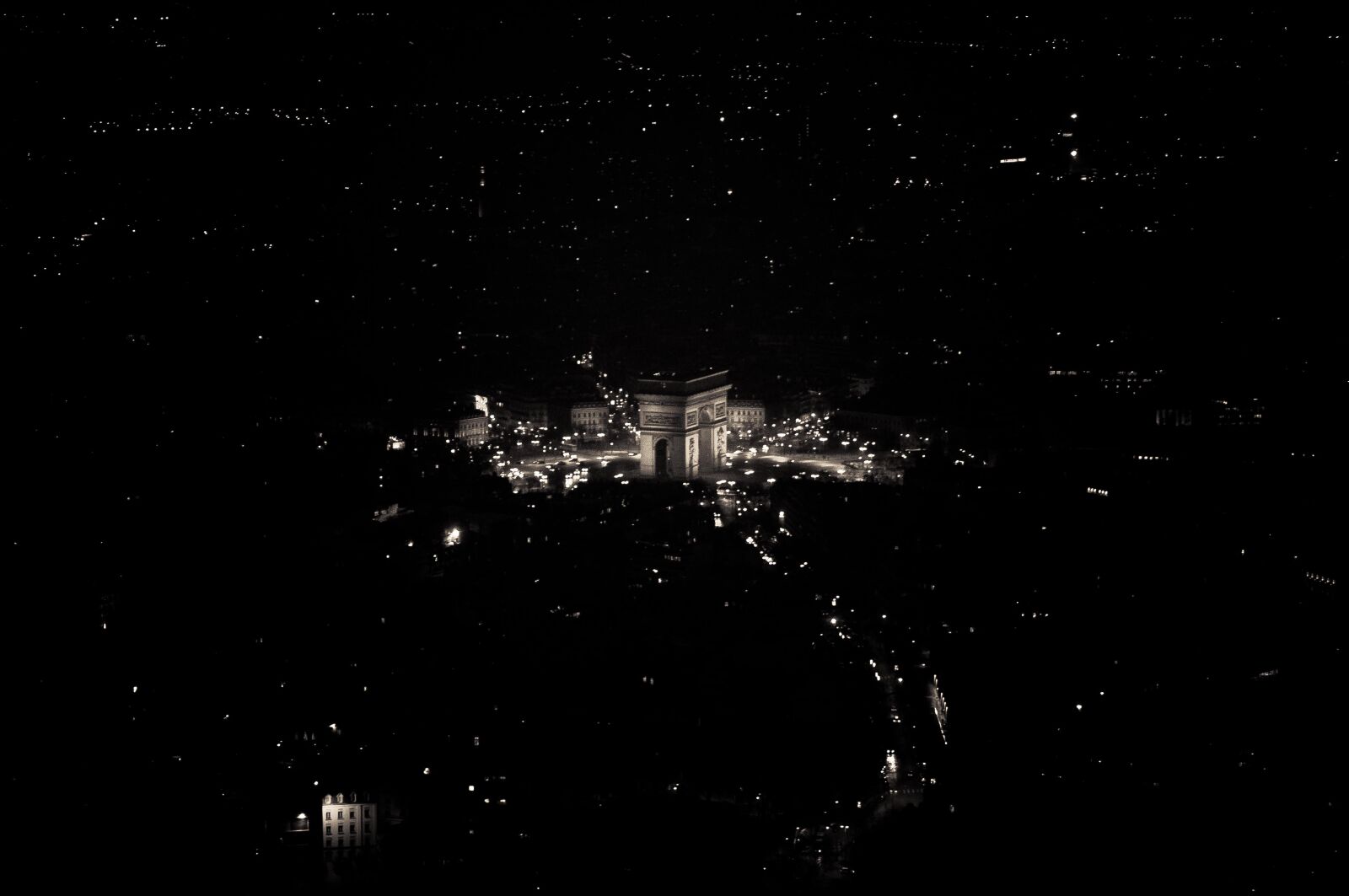 Nikon D90 sample photo. Arc, paris, france photography