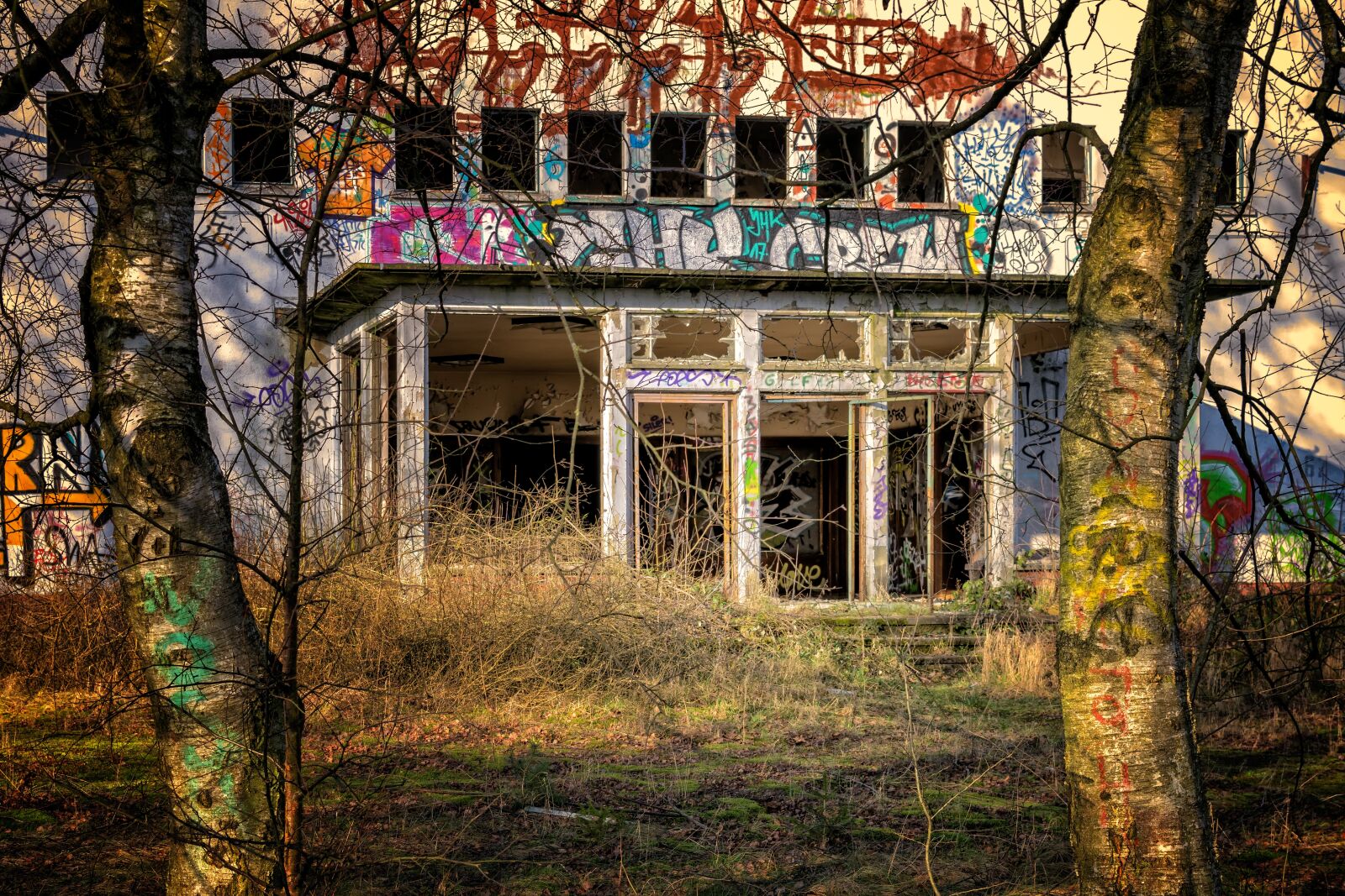 Nikon D3300 sample photo. Lost places, house, ruin photography