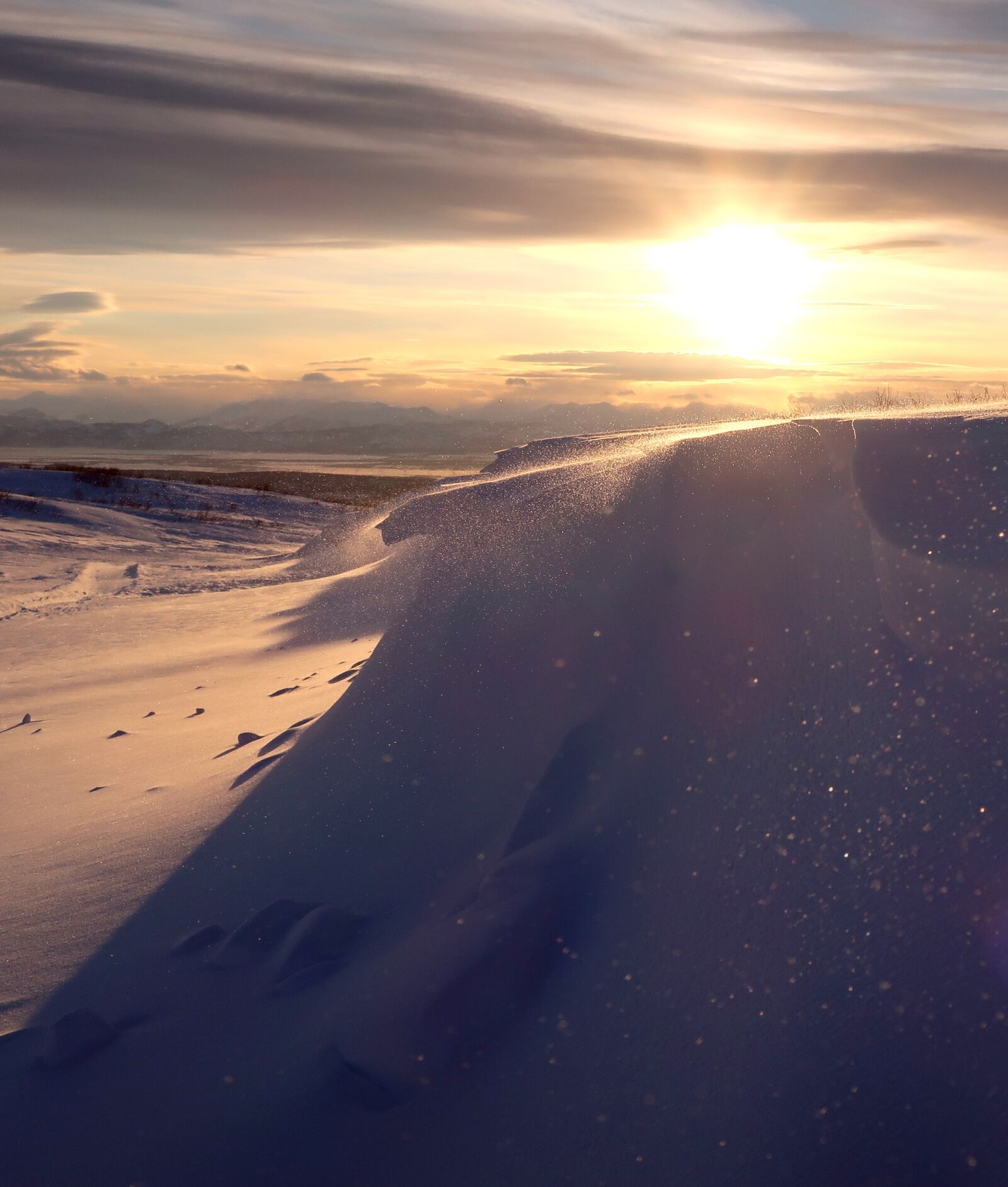 Canon PowerShot G7 X Mark II sample photo. Sunset, winter evening, snow photography