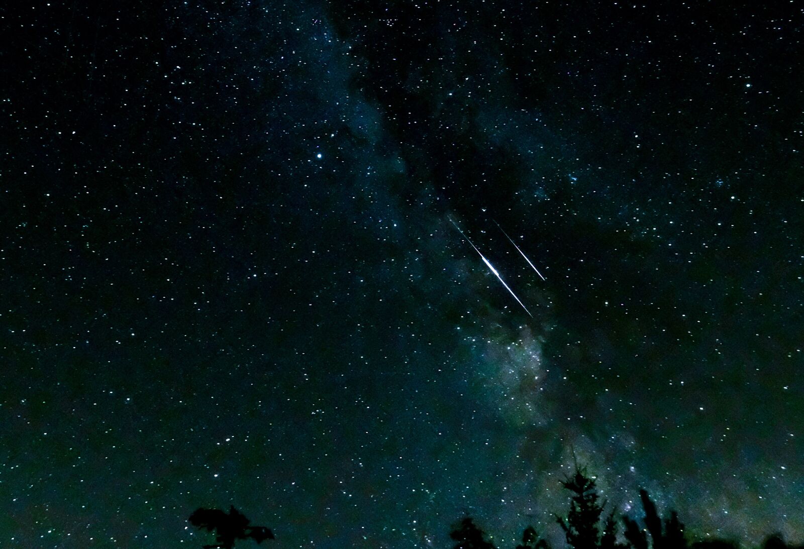 Fujifilm X-T2 + Fujifilm XF 10-24mm F4 R OIS sample photo. Shooting stars, milky way photography