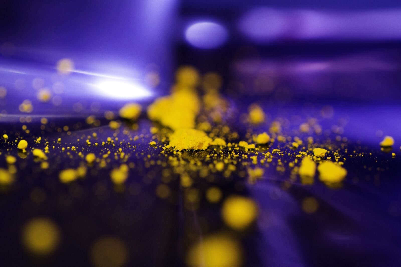 Canon EOS 7D sample photo. Blue, abstract, yellow photography