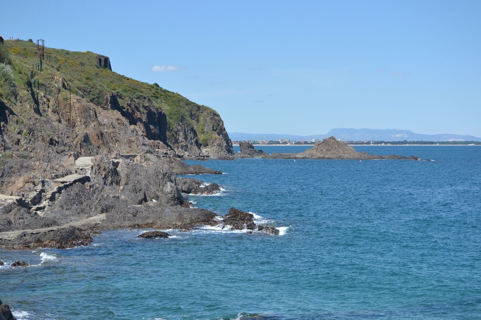 Nikon D3100 sample photo. Sea, mountain, mediterranean photography