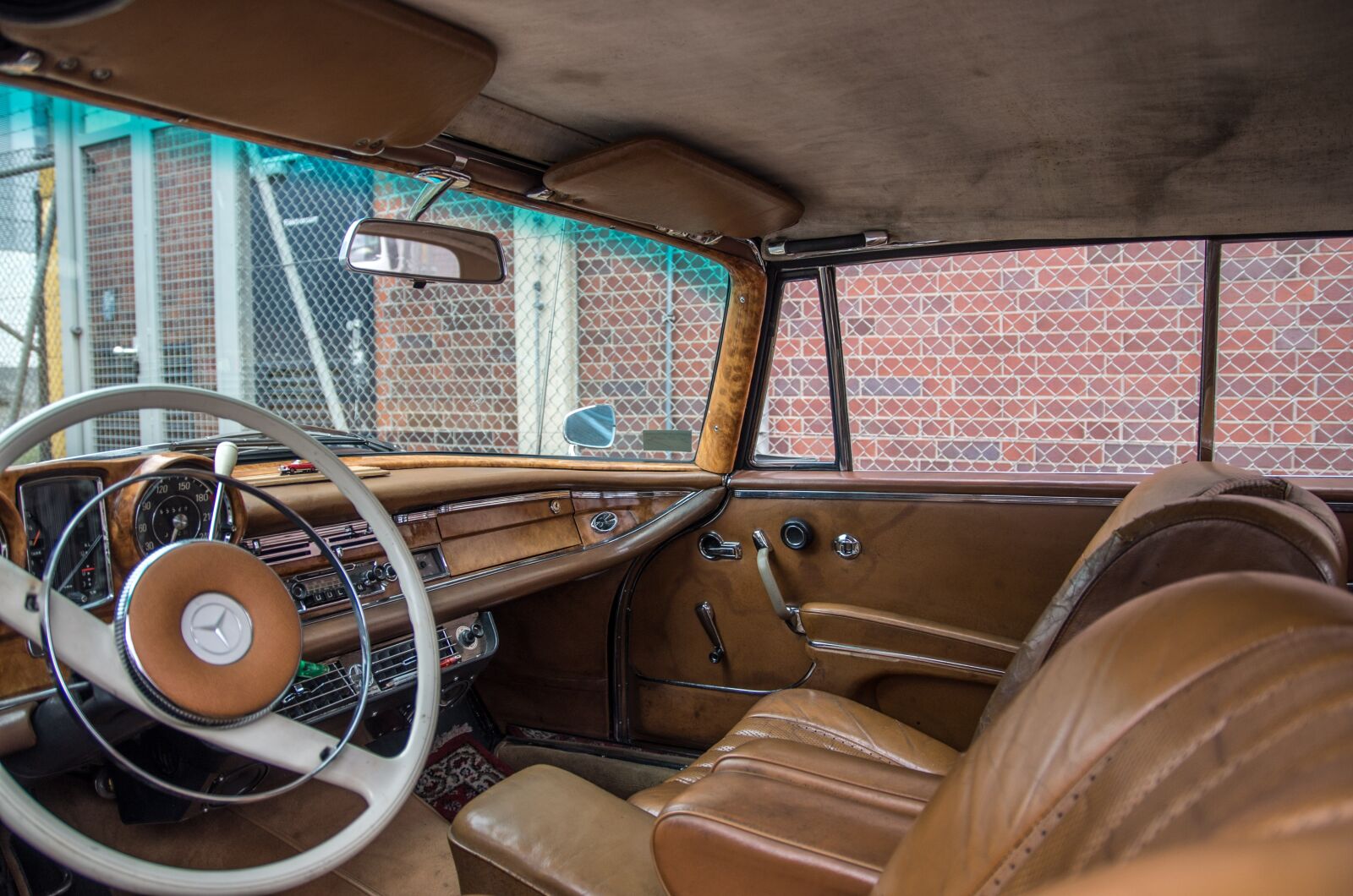 Pentax K-50 sample photo. Mercedes, automotive, interior photography