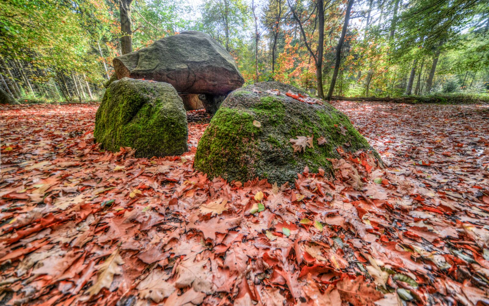 Sigma 12-24mm F4.5-5.6 EX DG Aspherical HSM sample photo. Beautiful, boulders, clouds, fall photography