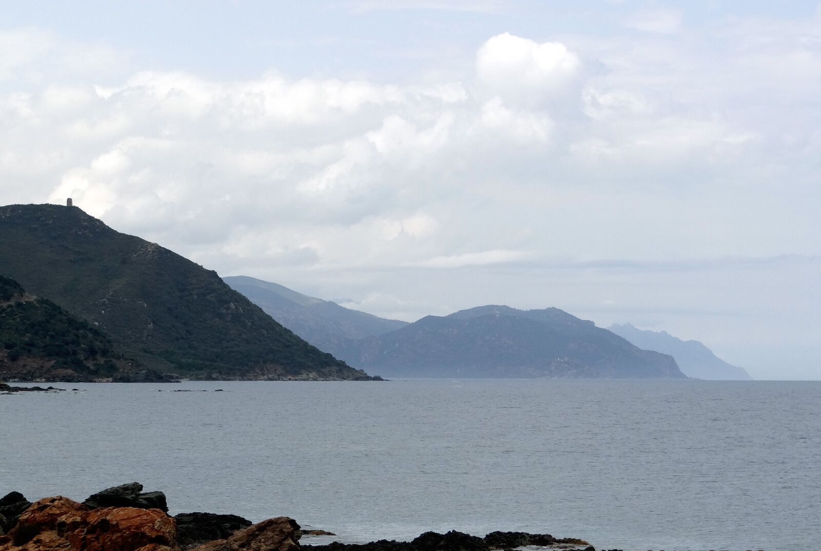 Sony DSC-HX200V sample photo. Sea, mountains, sky photography