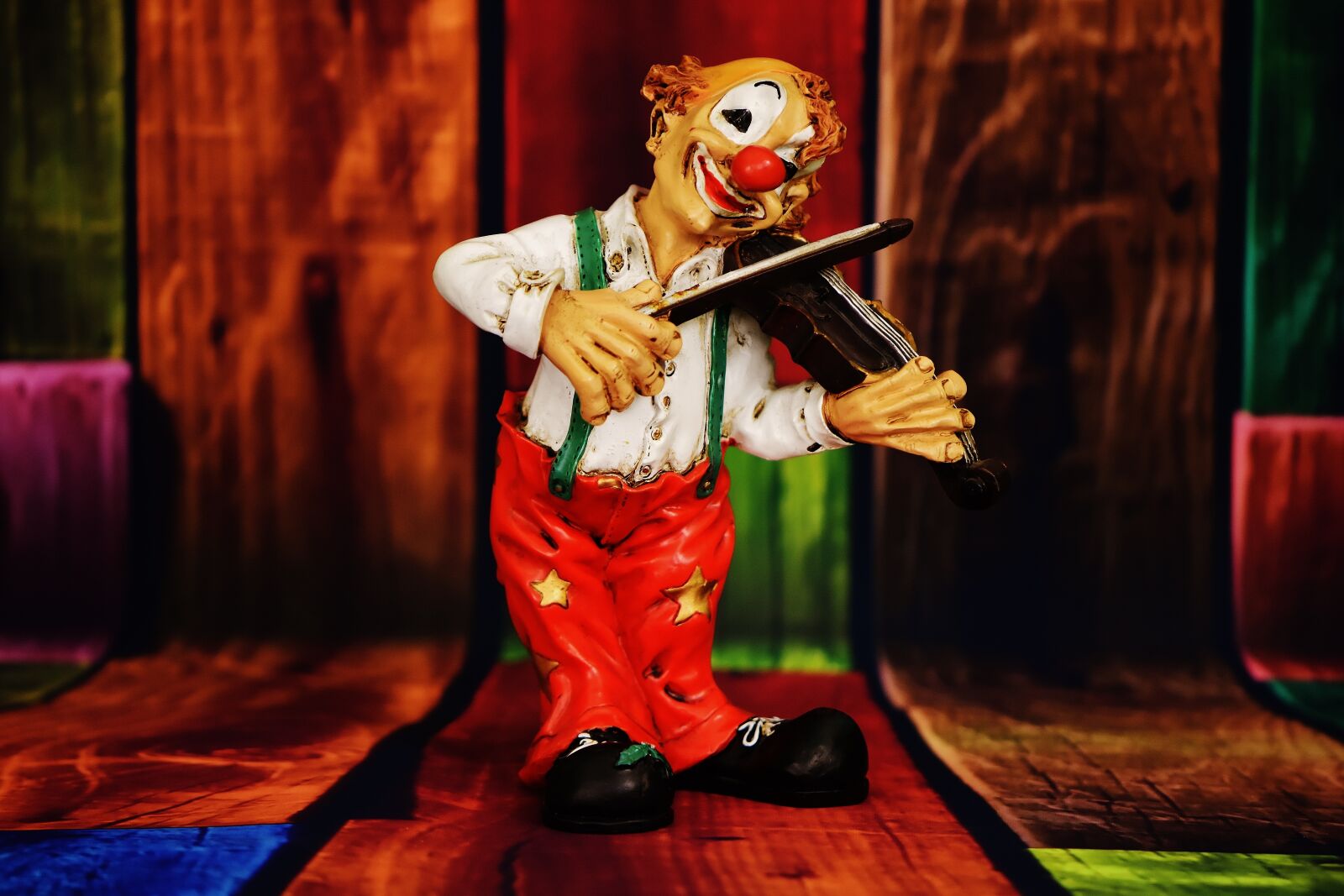 Nikon D7200 sample photo. Clown, figure, funny photography