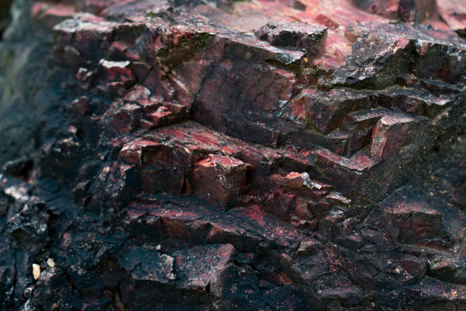 Nikon D3400 sample photo. Stone, ore, red stones photography