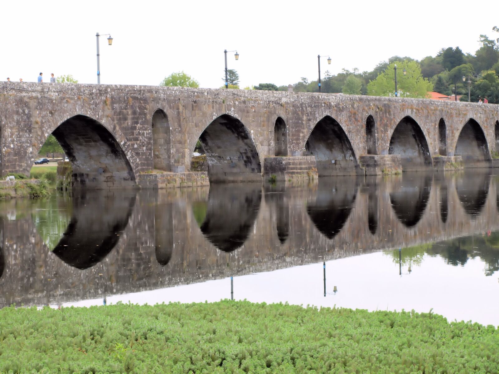 Olympus E-510 (EVOLT E-510) sample photo. Bridge, reflection, water photography