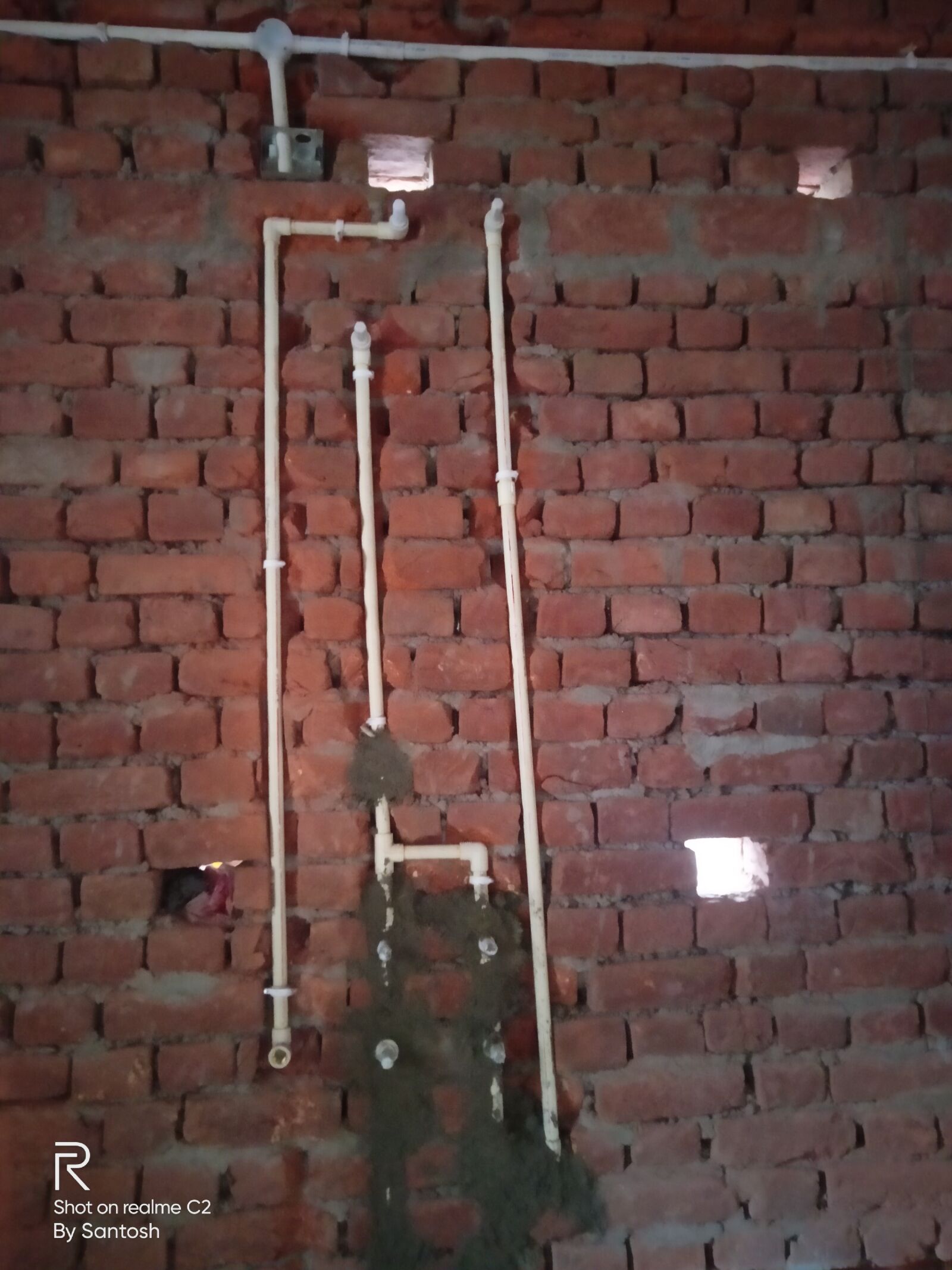 Realme C2 sample photo. Wall mixer fitting, cpvc photography
