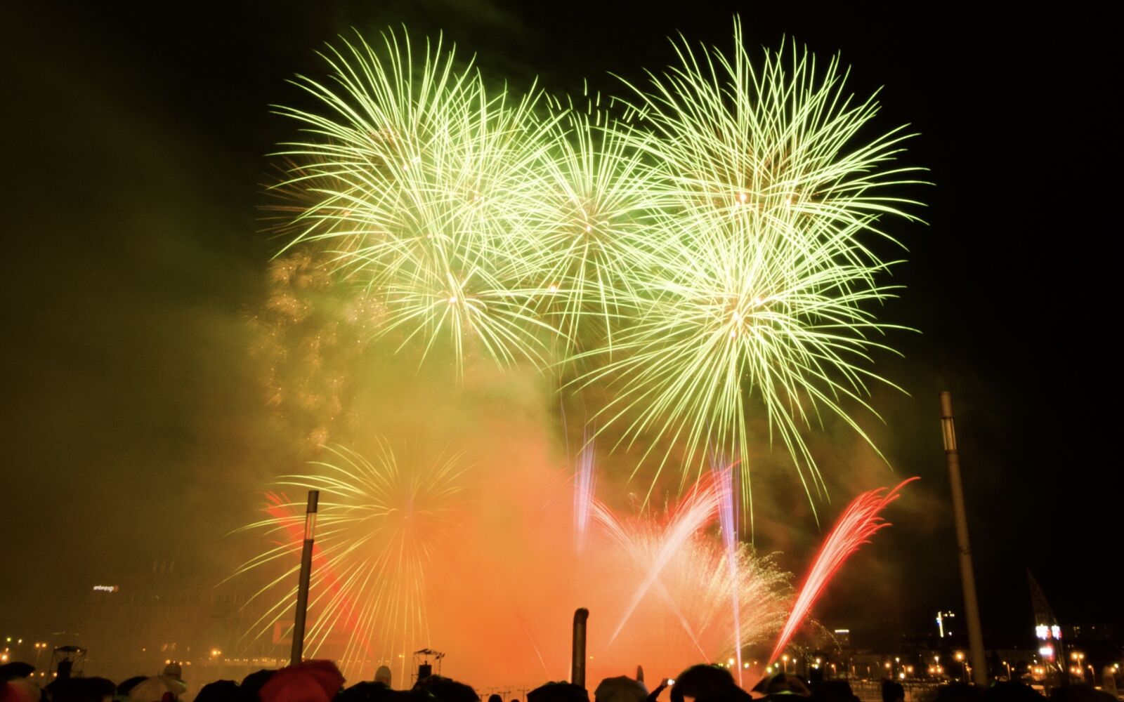 Tokina AT-X Pro 11-16mm F2.8 DX II sample photo. Artificial, fires, new year's photography