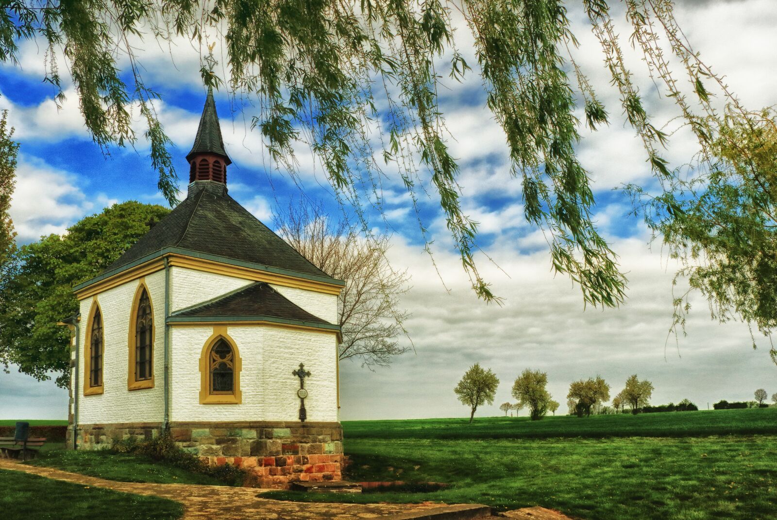 Canon EOS 80D sample photo. Chapel, eifel, germany photography