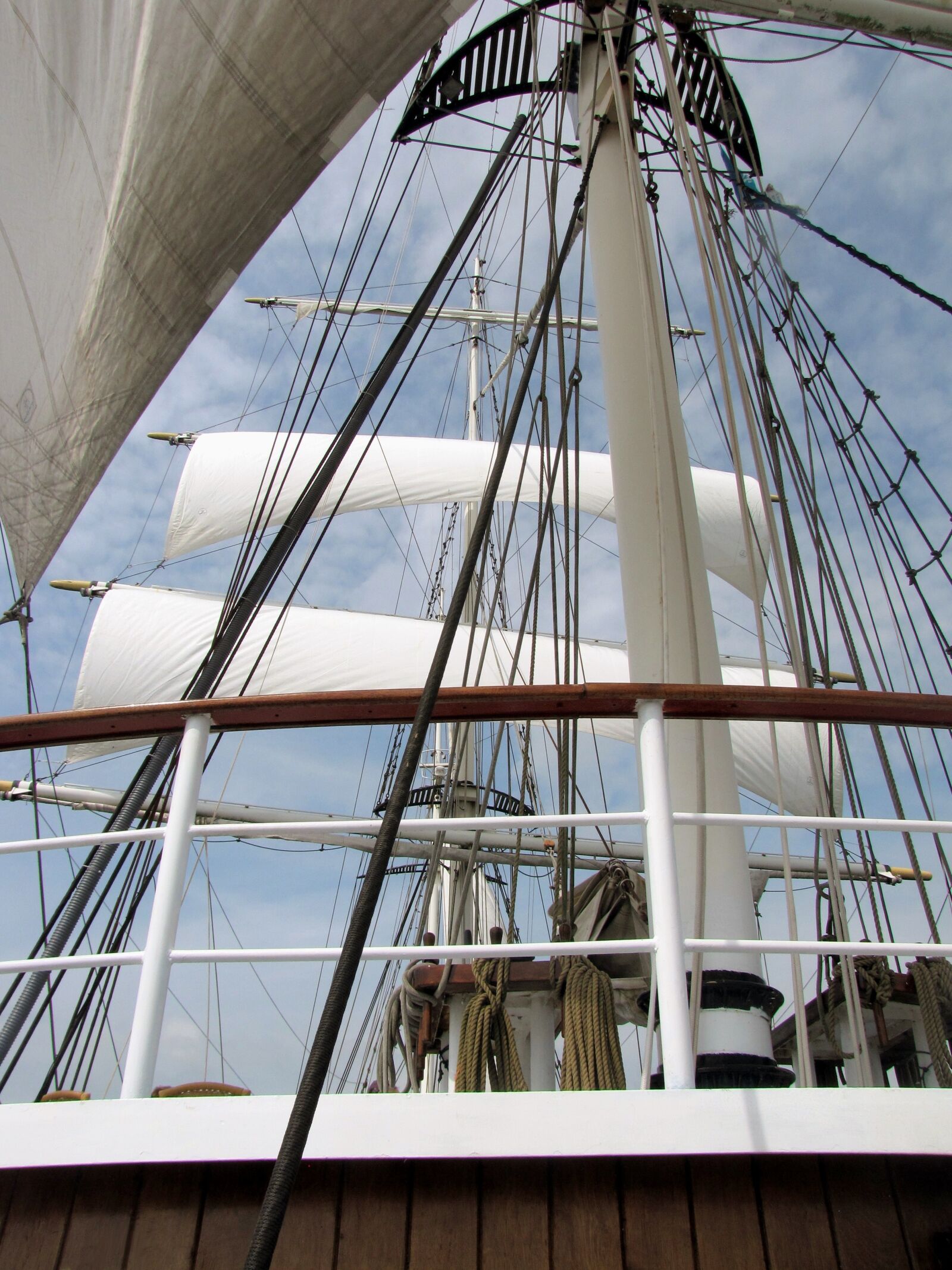 Canon PowerShot SX10 IS sample photo. Sailing ship, sailing, wind photography