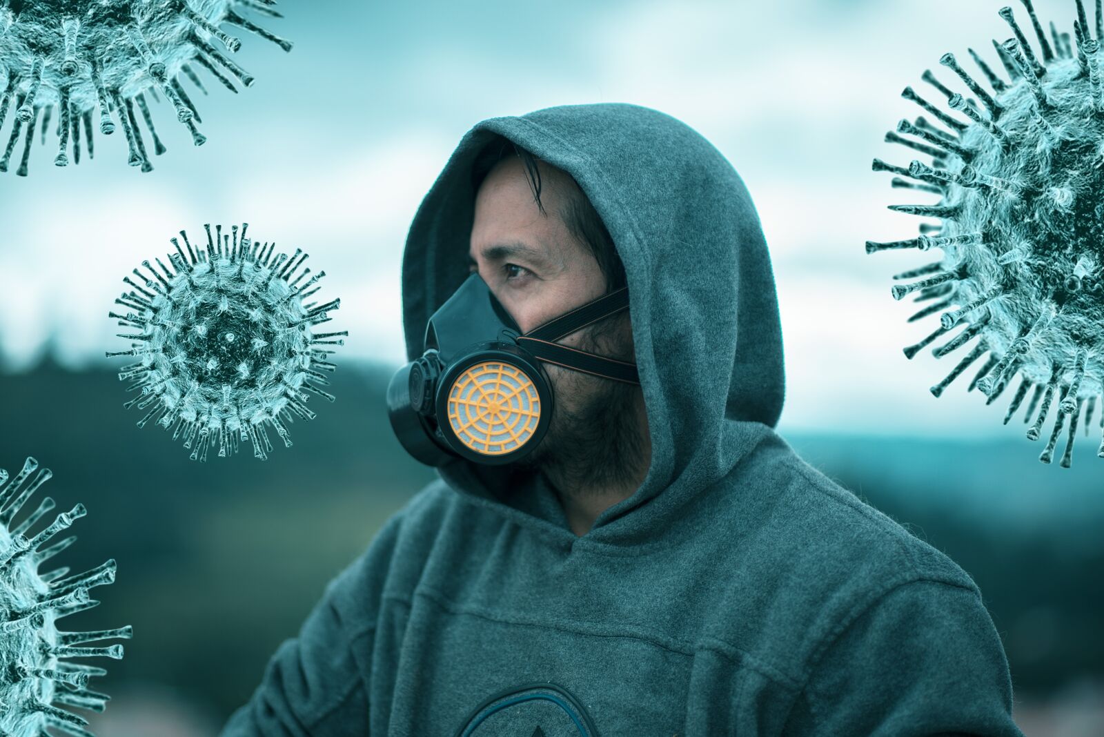 Nikon D600 sample photo. Covid-19, mask, medical photography