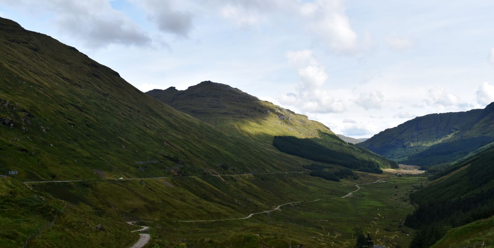 Nikon D5500 sample photo. Hillside, landscape, scotland photography