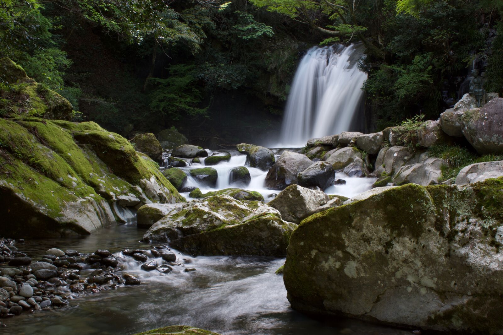 Nikon D5300 sample photo. Waterfall, japan, nature photography