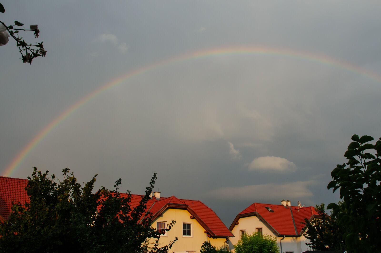 Nikon D300 sample photo. Rainbow, mood, nature photography
