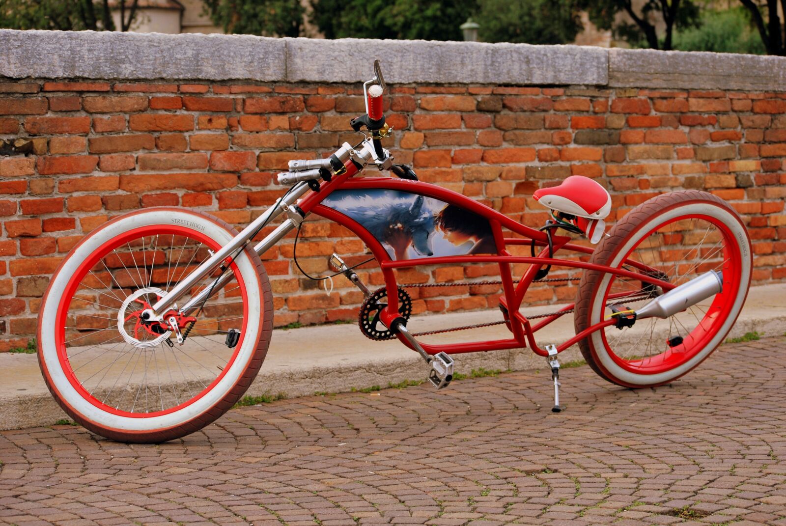Nikon D60 sample photo. Bicycle, strangeness, eccentric photography