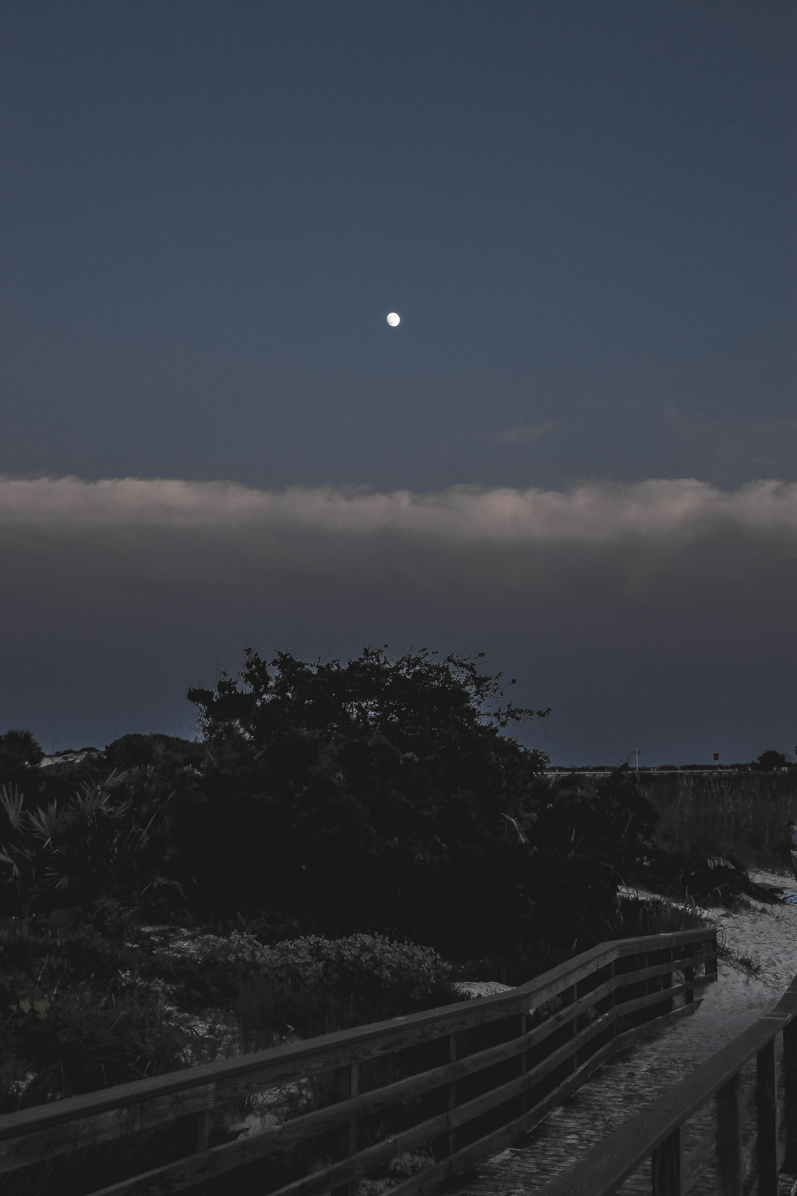 Canon EOS 80D sample photo. Beach, moon, st, augustine photography