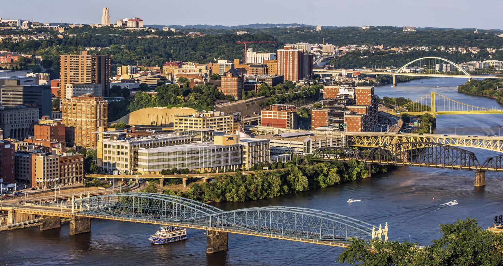 Nikon D7200 sample photo. Pittsburgh, city, bridges photography