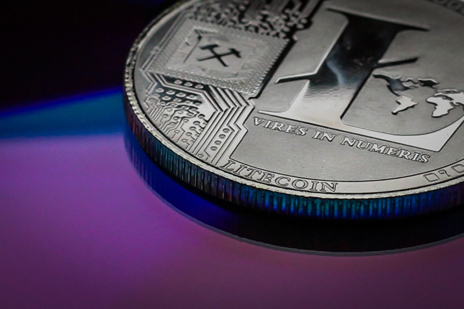 Canon EOS 700D (EOS Rebel T5i / EOS Kiss X7i) + Canon EF 50mm F1.8 STM sample photo. Litecoin, business, finance photography