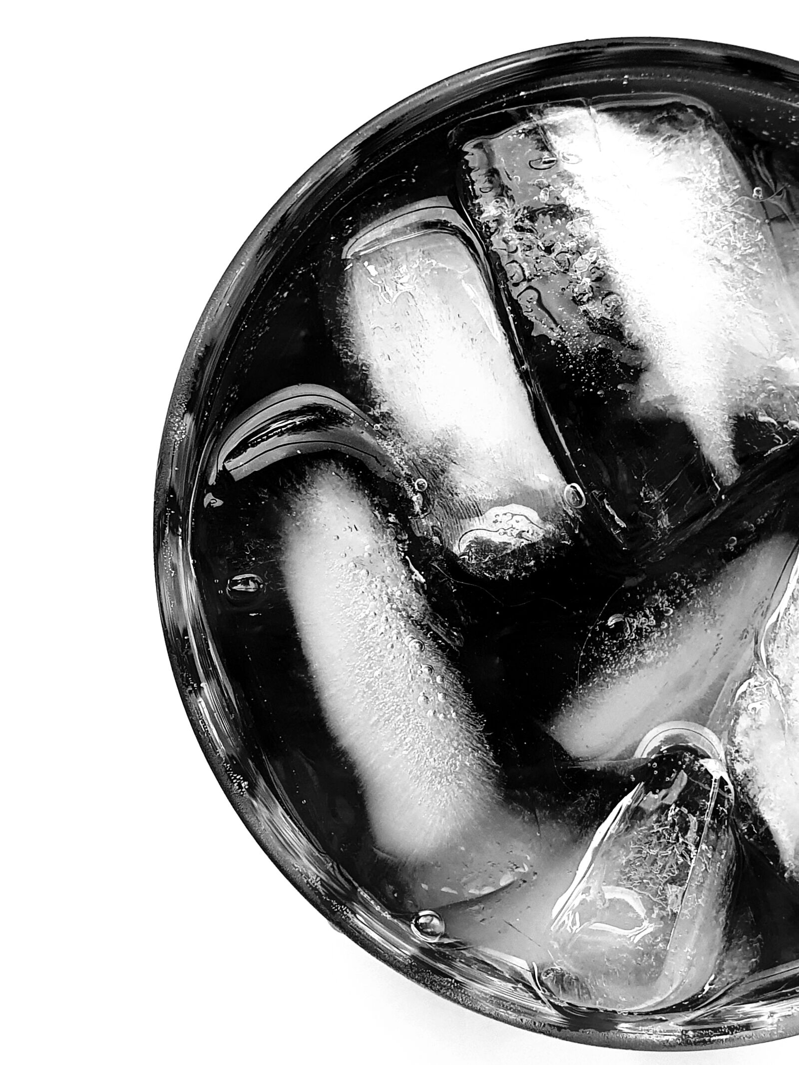 Samsung Galaxy S10 sample photo. Glass, ice, drink photography