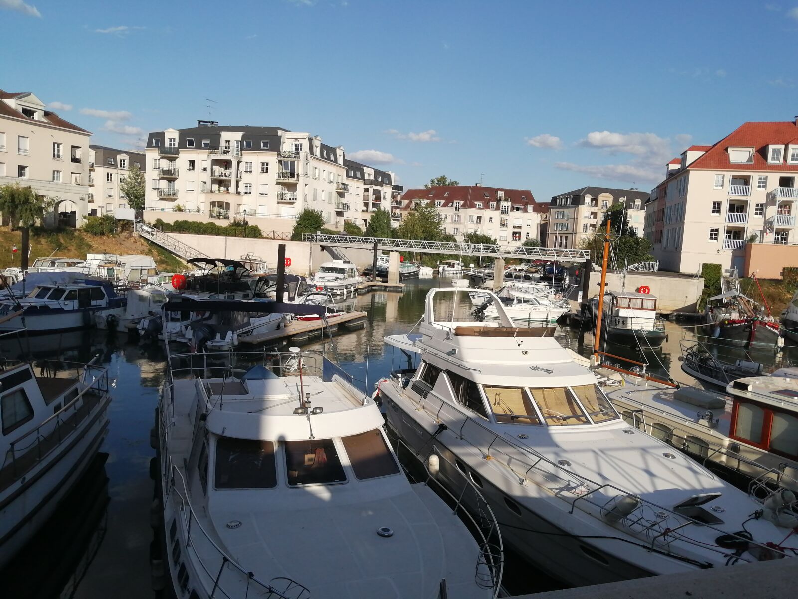HUAWEI P SMART 2019 sample photo. Port, cergy, boats photography