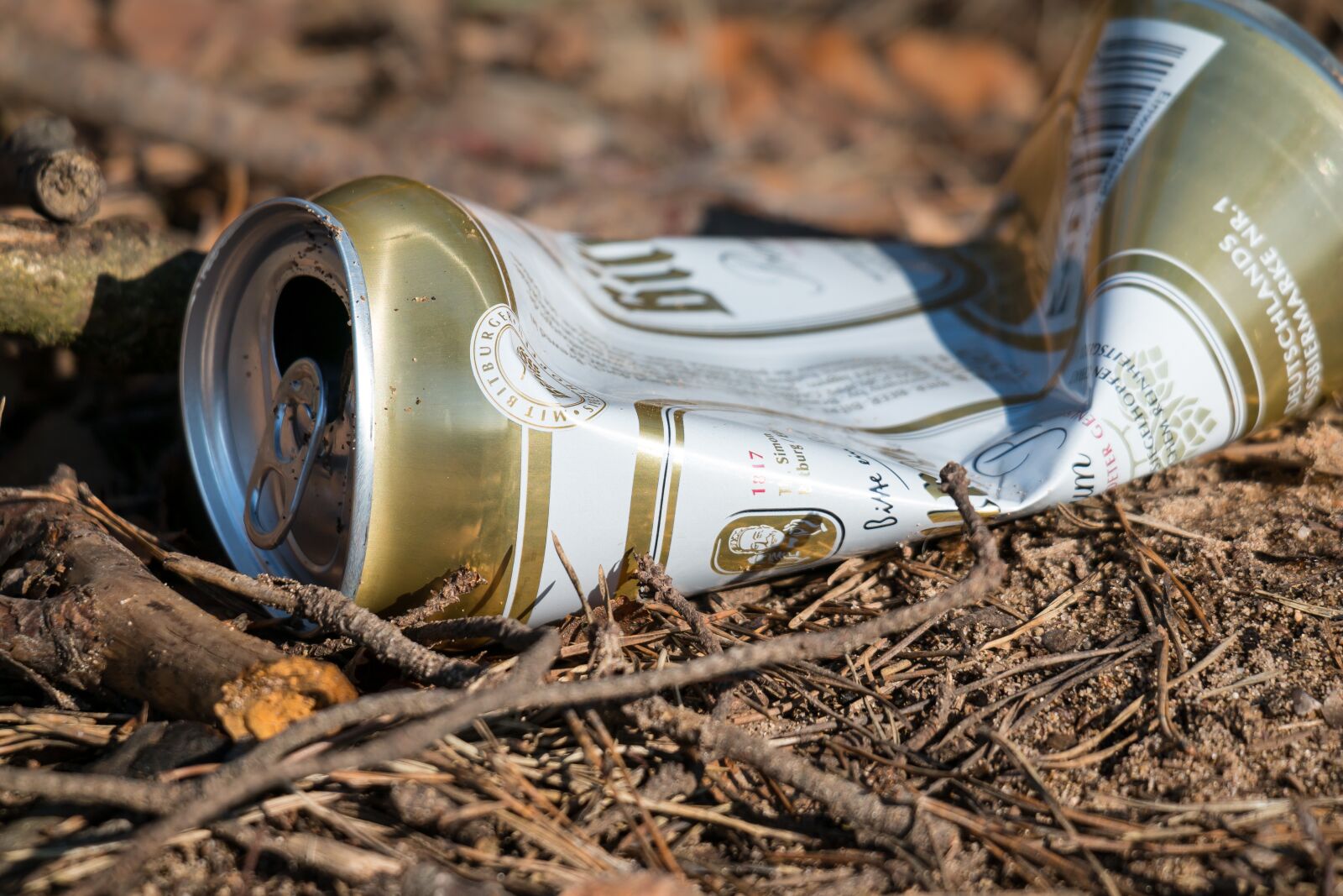 Samsung NX300M sample photo. Beer can, garbage, pollution photography