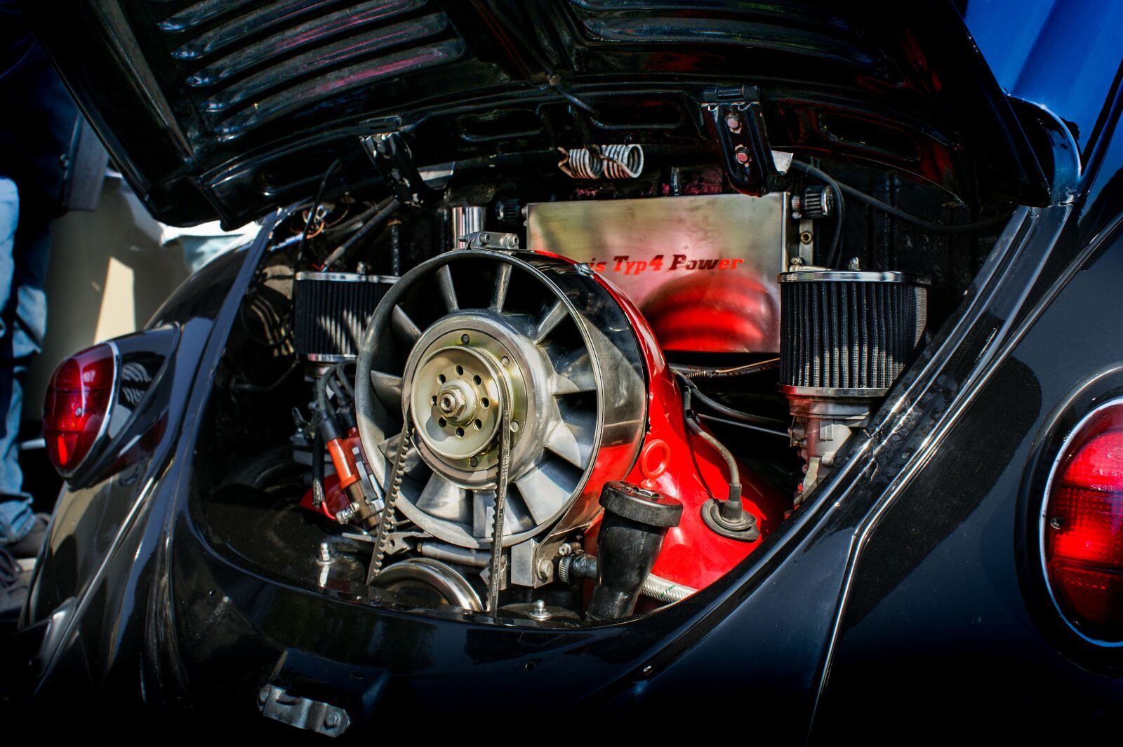 Sony Alpha DSLR-A350 sample photo. Vw, beetle, motor photography