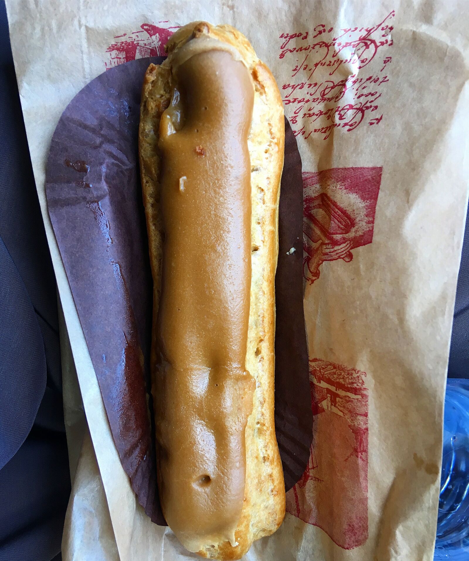 iPhone 6s Plus back camera 4.15mm f/2.2 sample photo. Caramel, donut, eclair, paris photography