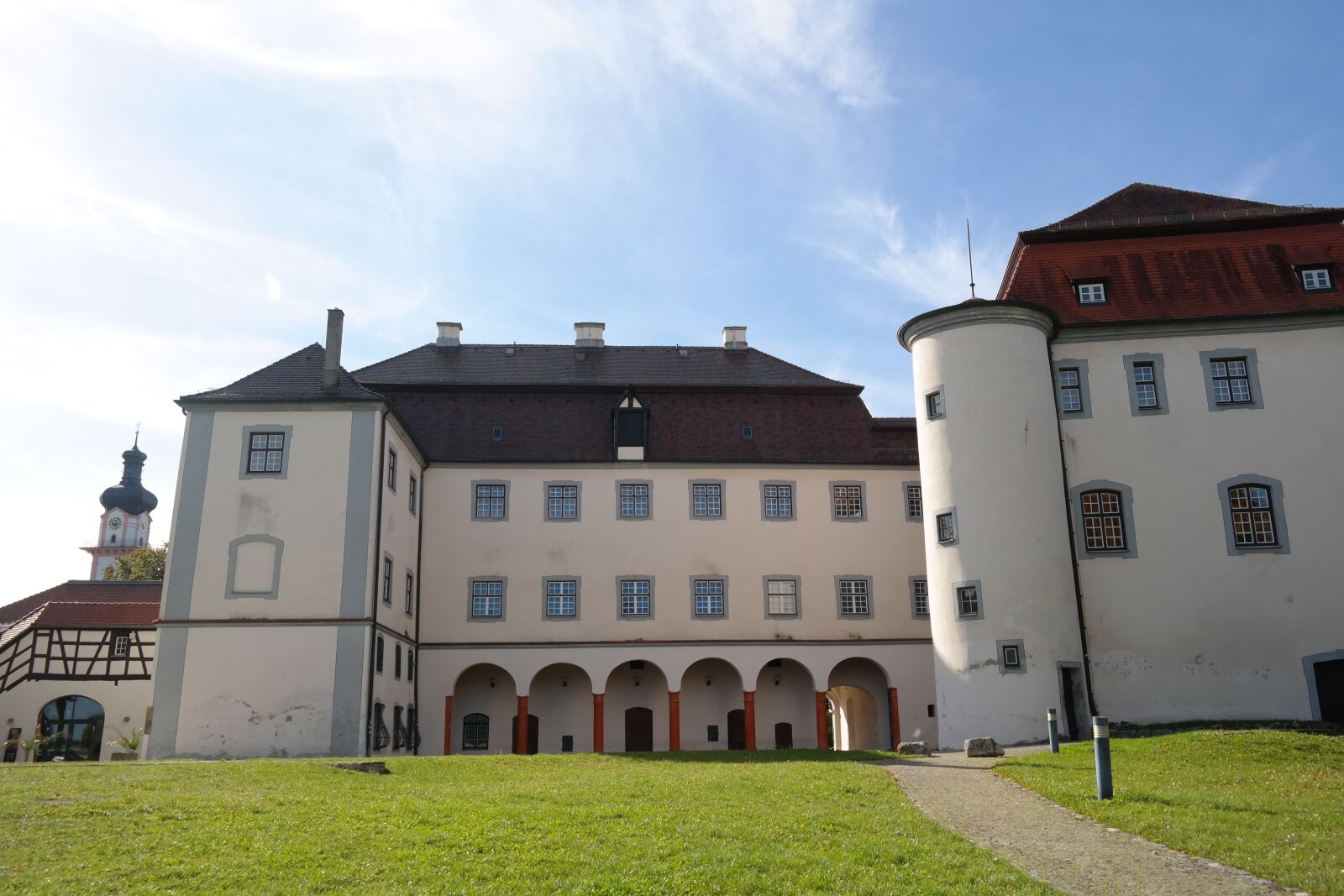Samsung NX300 sample photo. Castle gro laupheim, laupheim photography