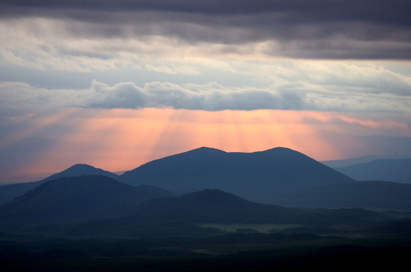 Pentax K-5 sample photo. Sunset, clouds, evening photography