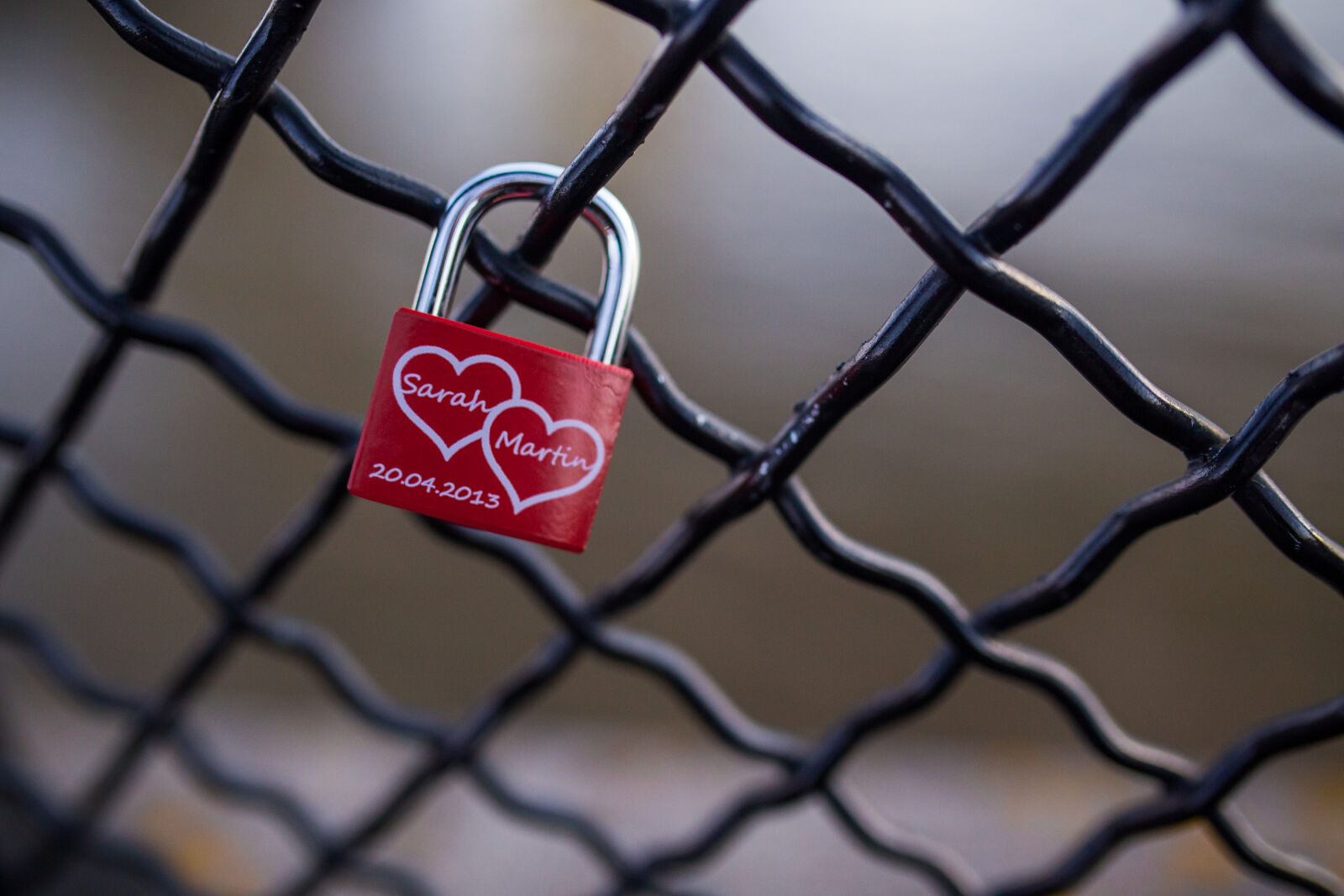 Sigma 35mm F1.4 DG HSM Art sample photo. Love, bridge, fence, lock photography