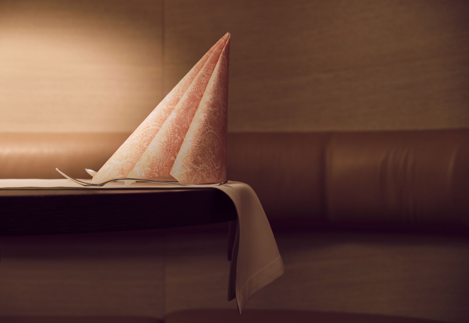 Fujifilm XF 18-55mm F2.8-4 R LM OIS sample photo. Napkin, restaurant, light photography