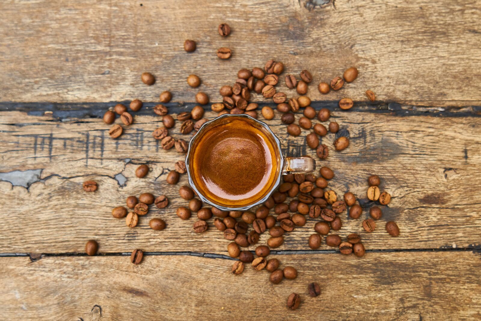 Sony a7R II sample photo. Coffee, core, glass photography