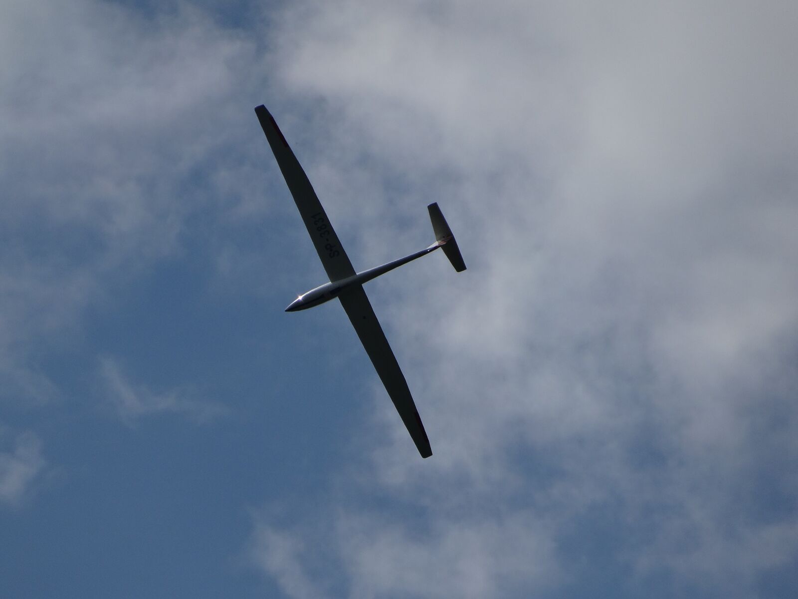 Sony Cyber-shot DSC-WX300 sample photo. Glider, flying, the height photography