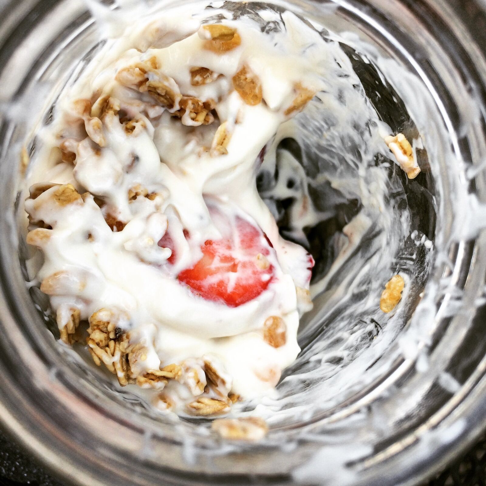 Apple iPhone 5s sample photo. Parfait, yogurt, breakfast photography