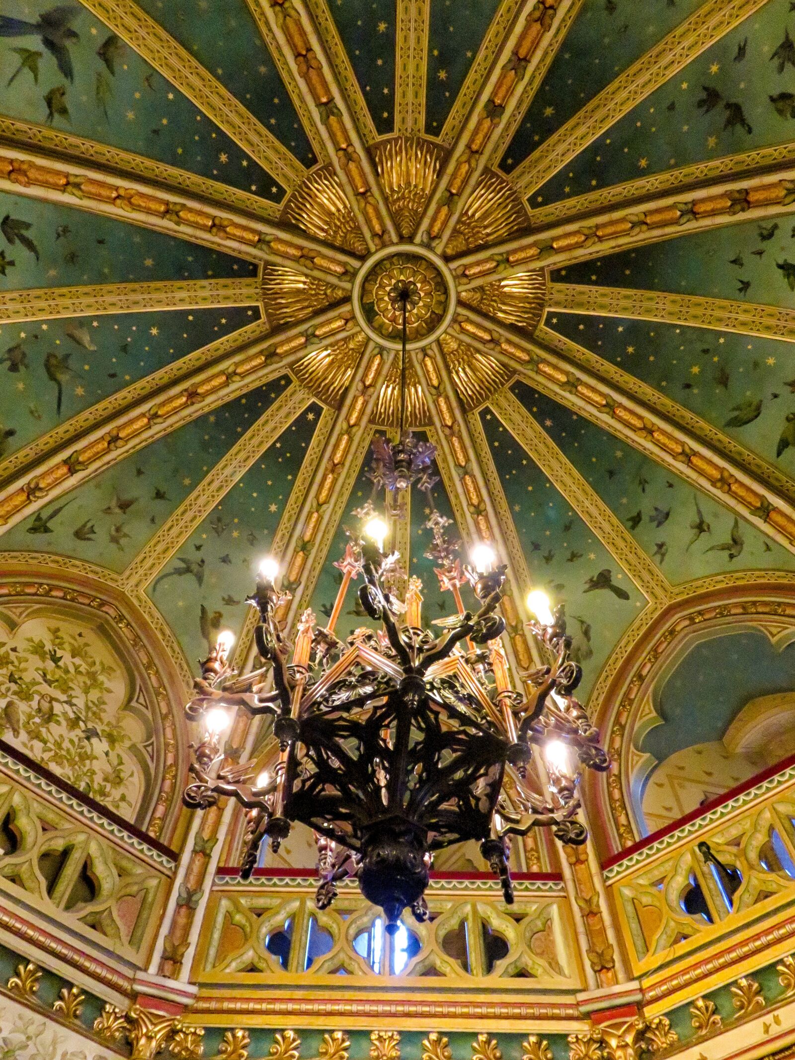 Canon PowerShot SX710 HS sample photo. Chandelier, castell coch, wales photography