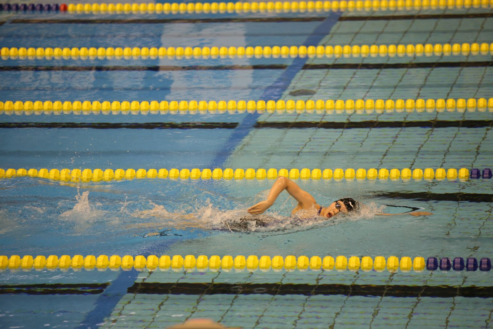 Canon EOS 5D sample photo. Swimming, pool, swimmer photography