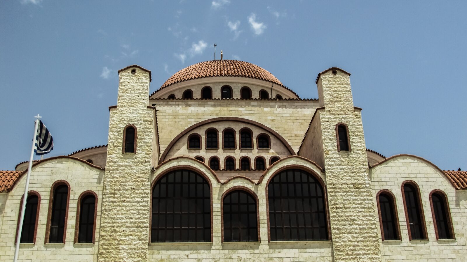 Canon PowerShot SX400 IS sample photo. Cyprus, dromolaxia, church photography