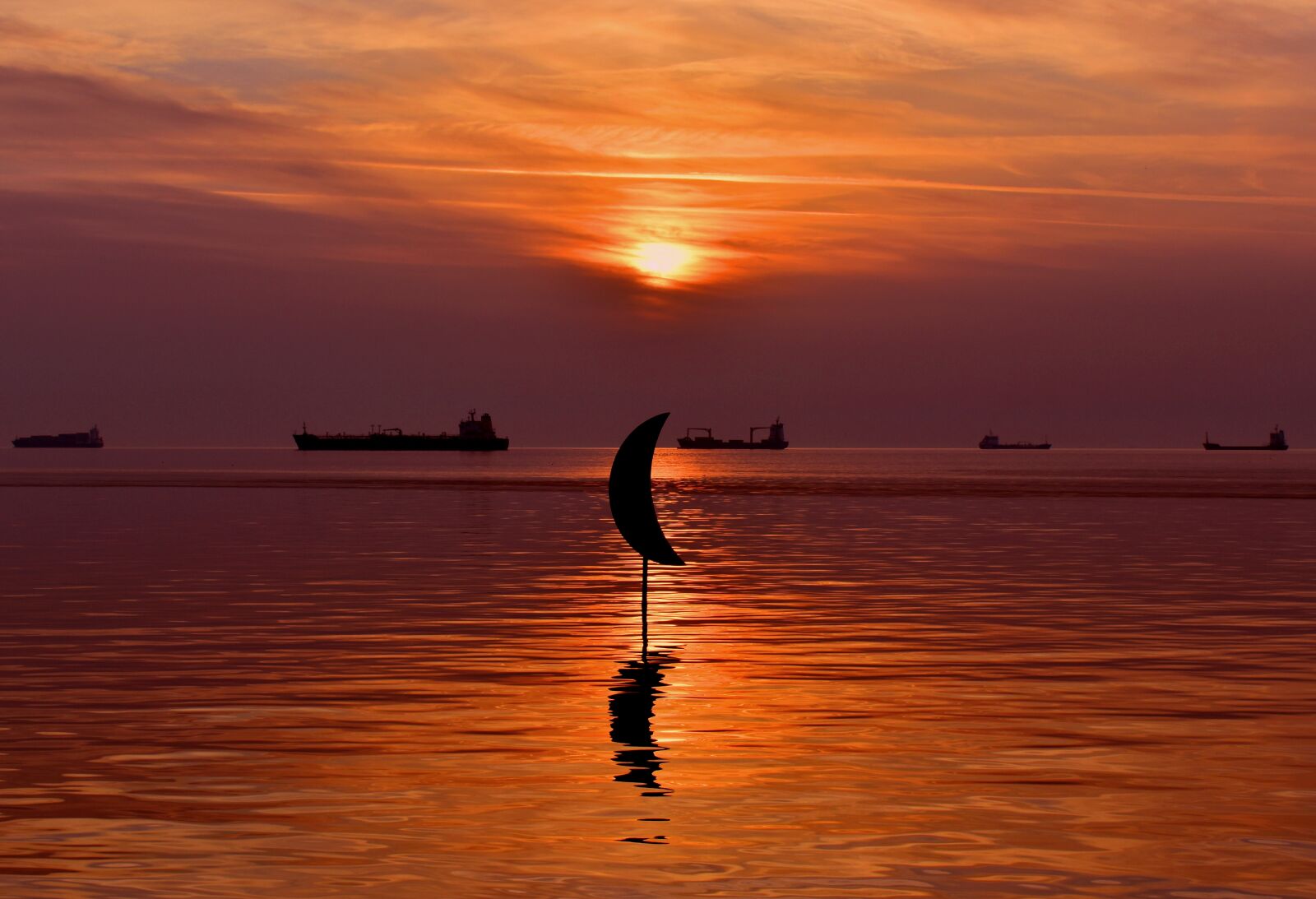 Nikon D3500 sample photo. Sunset, sea, sky photography
