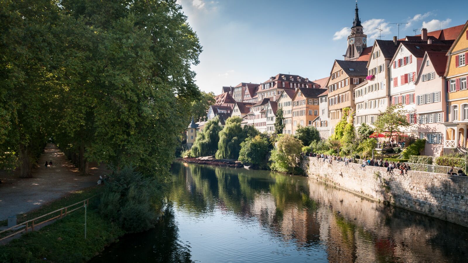 Nikon D300S sample photo. Tübingen, neckar, architecture photography