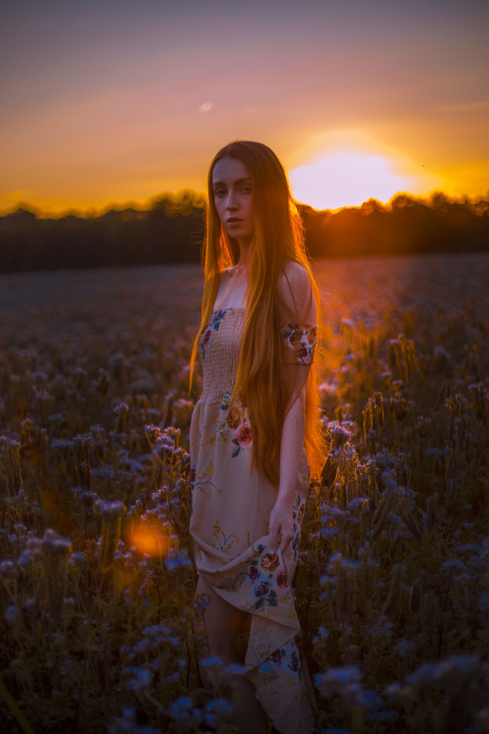 Canon EF 50mm F1.8 II sample photo. Girl, redhead, model photography